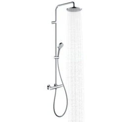 Hansgrohe Douchesysteem Vernis Blend 200 Met Thermostaatkraan Mat Zwart 13 Hansgrohe Douchesysteem Vernis Blend 200 Met Thermostaatkraan Mat Zwart -Huishoudelijke Artikelen 123 1023