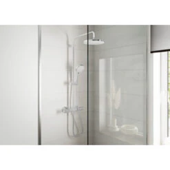 Hansgrohe Douchesysteem Vernis Blend 200 Met Thermostaatkraan Mat Zwart 14 Hansgrohe Douchesysteem Vernis Blend 200 Met Thermostaatkraan Mat Zwart -Huishoudelijke Artikelen 123 1024