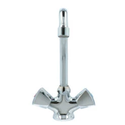 OK Keukenkraan 2-knops Chroom -Huishoudelijke Artikelen 123 1123