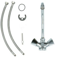 OK Keukenkraan 2-knops Chroom -Huishoudelijke Artikelen 123 1124