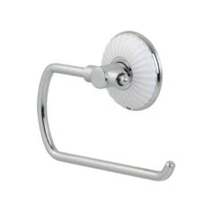 Tiger WC-rolhouder Ivy Chroom/wit -Huishoudelijke Artikelen 123 1142