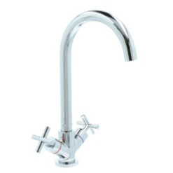 Aqualino Keukenkraan Ceronda 2-knops Chroom 21 Aqualino Keukenkraan Ceronda 2-knops Chroom -Huishoudelijke Artikelen 123 1180