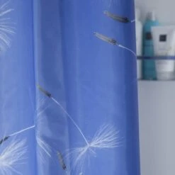 Sealskin Douchegordijn Blow Ball Blauw 180x200 Cm -Huishoudelijke Artikelen 123 1188