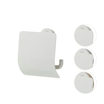 Tiger Toiletrolhouder Urban Wit Met Klep 4 Tiger Toiletrolhouder Urban Wit Met Klep - Afbeelding 2