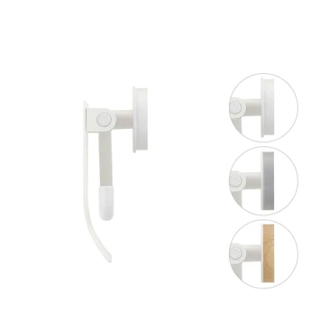 Tiger Toiletrolhouder Urban Wit Met Klep 5 Tiger Toiletrolhouder Urban Wit Met Klep - Afbeelding 3