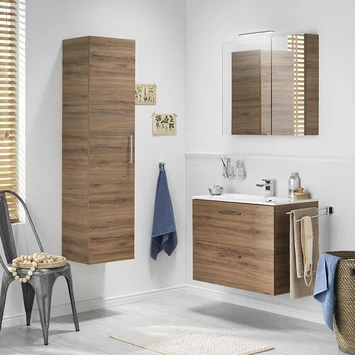 TIGER S-line Spiegelkast 60cm Chalet Eiken 4 TIGER S-line Spiegelkast 60cm Chalet Eiken - Afbeelding 2