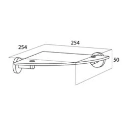 Tiger Hoekplanchet Boston RVS -Huishoudelijke Artikelen 123 1363
