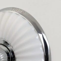 Tiger Wc-borstelset Ivy Chroom/wit -Huishoudelijke Artikelen 123 1385