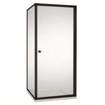 Atlantic Roan Douchewand En -deur 90x90x190cm Zwart 3 Atlantic Roan Douchewand En -deur 90x90x190cm Zwart