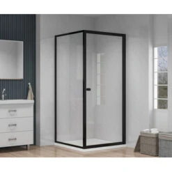 Atlantic Roan Douchewand En -deur 90x90x190cm Zwart 8 Atlantic Roan Douchewand En -deur 90x90x190cm Zwart -Huishoudelijke Artikelen 123 1405
