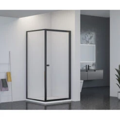 Atlantic Roan Douchewand En -deur 90x90x190cm Zwart 9 Atlantic Roan Douchewand En -deur 90x90x190cm Zwart -Huishoudelijke Artikelen 123 1406