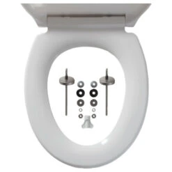 Tiger WC Bril Speckels Duroplast Zwart-wit 12 Tiger WC Bril Speckels Duroplast Zwart-wit -Huishoudelijke Artikelen 123 1413