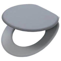 Tiger WC Bril Reno Grijs -Huishoudelijke Artikelen 123 1488