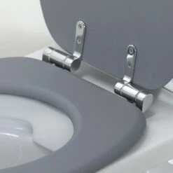 Tiger WC Bril Reno Grijs -Huishoudelijke Artikelen 123 1489