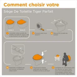 Tiger WC Bril Reno Grijs -Huishoudelijke Artikelen 123 1493