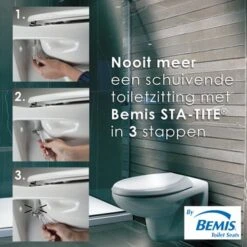 Bemis WC Bril Dallas NextStep Wit Hout Met Kinderzitting 9 Bemis WC Bril Dallas NextStep Wit Hout Met Kinderzitting -Huishoudelijke Artikelen 123 1572