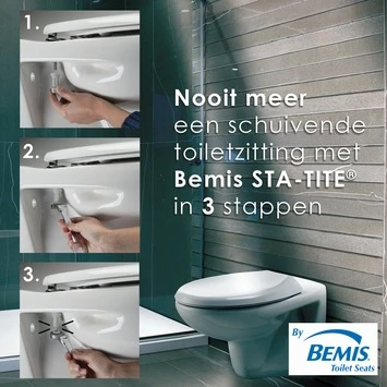 Bemis WC Bril Dallas NextStep Wit Hout Met Kinderzitting 6 Bemis WC Bril Dallas NextStep Wit Hout Met Kinderzitting - Afbeelding 4
