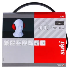 Suki Gehoorbeschermer Verstelbaar Rood -24Db -Huishoudelijke Artikelen 123 191