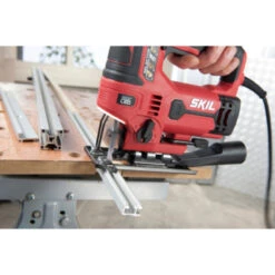 SKIL Decoupeerzaag 4531GA 680W - 180° LED Lamp + 7 Zaagbladen -Huishoudelijke Artikelen 123 323