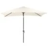 Balkonparasol Off White 150x250 Cm -Huishoudelijke Artikelen 123 474