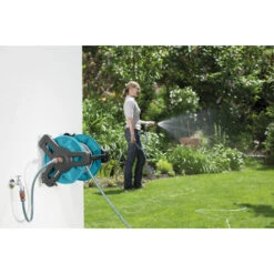 Gardena Wandslanghouder Met Slang 20 Meter -Huishoudelijke Artikelen 123 544