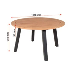 Tafel Paros Eucalyptushout -Huishoudelijke Artikelen 123 644