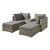 Loungeset Santiago Antraciet -Huishoudelijke Artikelen 123 762