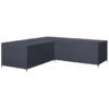 Loungesethoes L-vorm 250X250 Cm -Huishoudelijke Artikelen 123 767