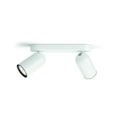 Philips Opbouwspot MyLiving Pongee LED Wit 2 X 5.5W -Huishoudelijke Artikelen 123 825