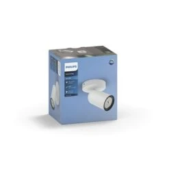Philips Opbouwspot MyLiving Pongee LED Wit 5.5W -Huishoudelijke Artikelen 123 850
