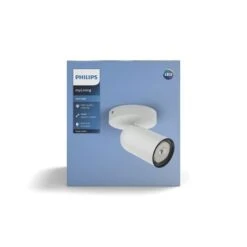 Philips Opbouwspot MyLiving Pongee LED Wit 5.5W -Huishoudelijke Artikelen 123 851