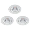 Philips Inbouwset LED Sparkle 3x5.5W Wit 2700K -Huishoudelijke Artikelen 123 868