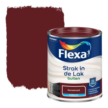 Flexa Strak In De Lak Voor Buiten Koraalrood Zijdeglans 750 Ml 3 Flexa Strak In De Lak Voor Buiten Koraalrood Zijdeglans 750 Ml