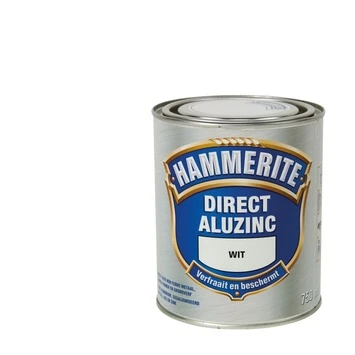 Hammerite Direct AluZinc Metaallak Wit 750 Ml 3 Hammerite Direct AluZinc Metaallak Wit 750 Ml