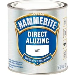 Hammerite Direct AluZinc Metaallak Wit 750 Ml 7 Hammerite Direct AluZinc Metaallak Wit 750 Ml -Huishoudelijke Artikelen 123 902