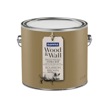 Gamma Wood&Wall Krijtverf Bourbon Brown 2,5 Liter 4 Gamma Wood&Wall Krijtverf Bourbon Brown 2,5 Liter - Afbeelding 2
