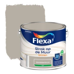 Flexa Strak Op De Muur Zandsteenbruin Mat 2,5 Liter