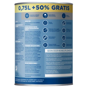 Histor Perfect Finish Houtlak RAL 9016 Zijdeglans 750 Ml + 50% 5 Histor Perfect Finish Houtlak RAL 9016 Zijdeglans 750 Ml + 50% - Afbeelding 3