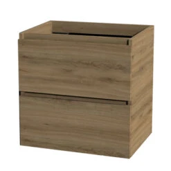 Tiger Karlo Badkamermeubel 60 Cm Chalet Eiken Met Wastafel Hoogglans Wit -Huishoudelijke Artikelen 123 983